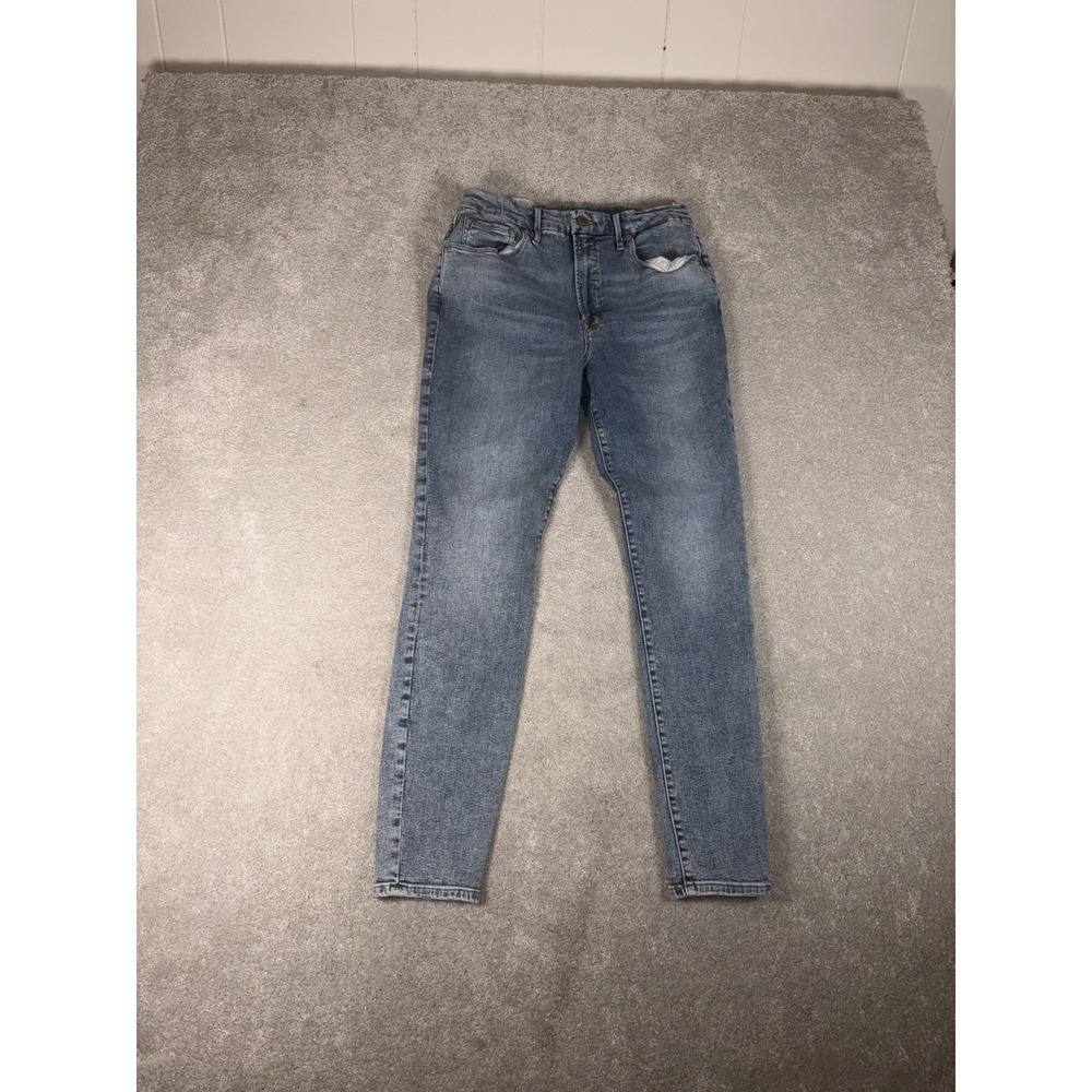 Good American Good Waist Skinny Jeans High Rise Stretch Indigo325 Sz 12/31